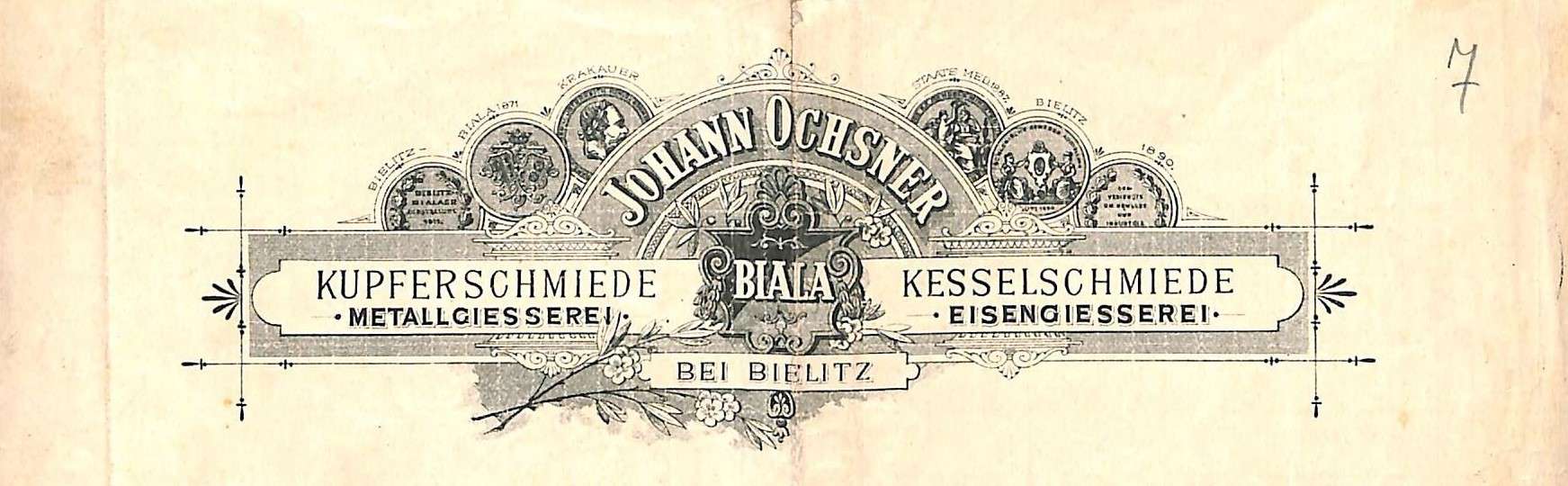 Briefkopf 1895